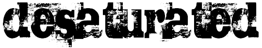 desaturated 

logo